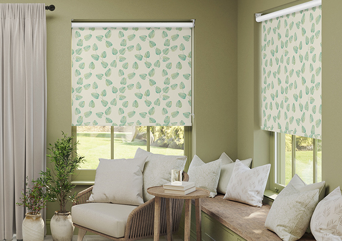Alessio, Green Jewel - Roller Blind - Image 3